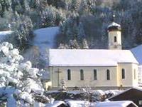 Die Pfarrkirche von Schoppernau
